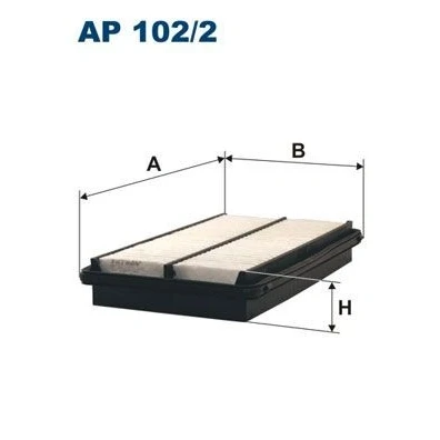 Billede af FILTRON AP 102/2 Luftfilter 44 167,5 274 Filterindsats
