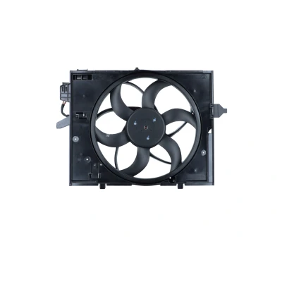Billede af NRF 47212 Køleventilator 490 12 400 med kølerventilatorramme (karm), Kulløs motor kontroldel BMW: 5 Touring