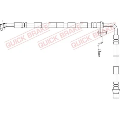 Billede af QUICK BRAKE 50.892 Bremseslange 257, 271 MAZDA: 6 Sedan