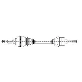 Billede af METELLI 17 0799 Trækaksel 650 75,1 FIAT: Grande Punto Hatchback, Evo III Hatchback