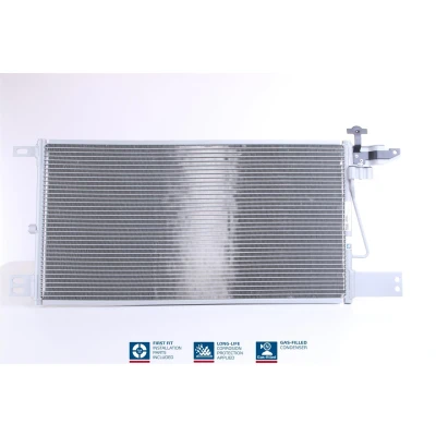 Billede af NISSENS 940198 Kondensator uden tørrer Aluminium 742 R 134a