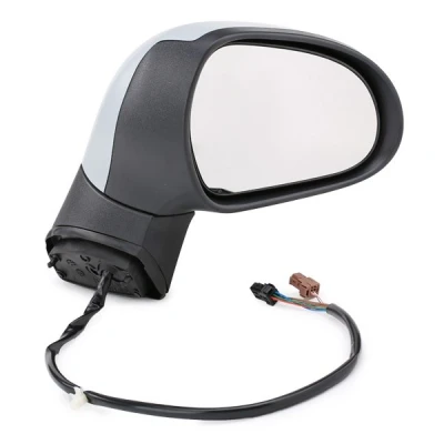 Billede af Sidespejl Alkar 6132284 højre grundet / primet elektrisk opvarmelig, med temperatursensor, konveks PEUGEOT: 207 SW, Hatchback