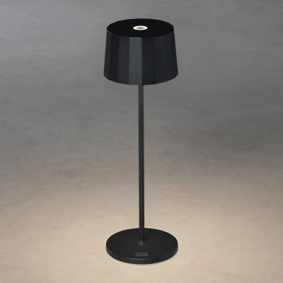Billede af Positano LED bordlampe til udendørs brug, sort