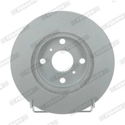 Billede af FERODO PREMIER Coat+ disc DDF794C Bremseskiver 255 22 4 ventileret coatet uden skruer TOYOTA: Corolla VIII Compact, Liftback