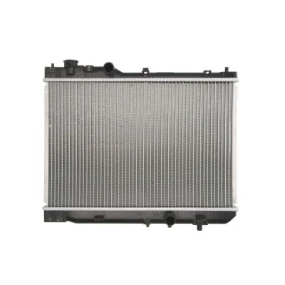 Billede af THERMOTEC D73022TT Radiator Aluminium, plastik til køretøjer med klimaanlæg, uden klimaanlæg 350 544 32 manuelt gear Loddet køleripper