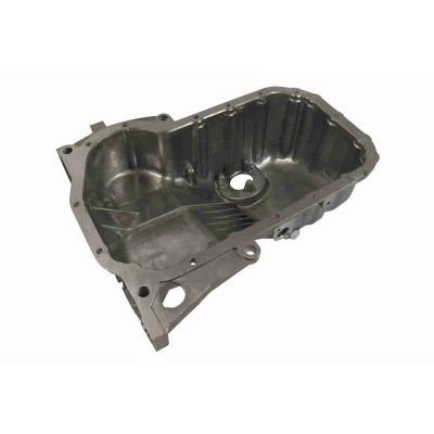 Billede af VAICO V10 0874 Bundkar med olieaftapningsskrue uden bundkarpakning, tætningsring, hul til olie niveau sensor Aluminium Original Quality