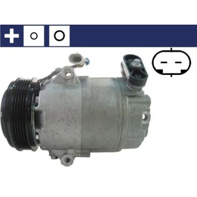 Billede af MAHLE ORIGINAL ACP 59 000S Kompressor CVC6 12 PAG 46 R 134a med tætningsring