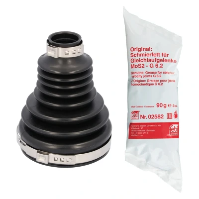Billede af FEBI BILSTEIN 184433 Drivakselmanchet gearkasse monteret, venstre foraksel, højre hjulsidet Thermoplastisk Polyester elatomer