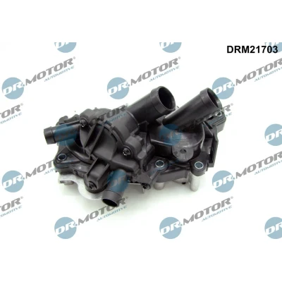 Billede af DR.MOTOR AUTOMOTIVE DRM21703 Vandpumpe med termostat mekanisk hus VOLKSWAGEN: Polo V Hatchback, Golf 7 Variant, SKODA: Octavia 3 Combi