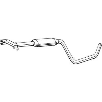 Billede af BOSAL 284 261 Midterste Lyddæmper VOLVO: 460 L