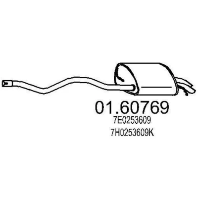 Billede af MTS 01.60769 Lydpotte 1980 VOLKSWAGEN: Multivan 5 (7HM