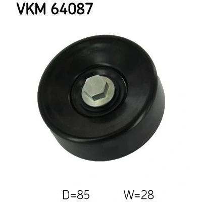 Billede af SKF VKM 64087 Remstrammerhjul KIA: cee‘d II Sportswagon, Hatchback, HYUNDAI: i30 Stationcar, Hatchback