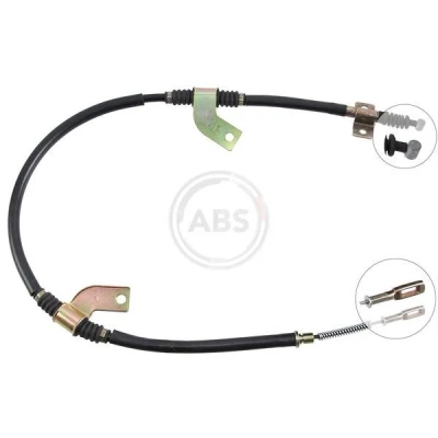 Billede af A.B.S. K16817 Håndbremsekabel 1077 Skivebremse