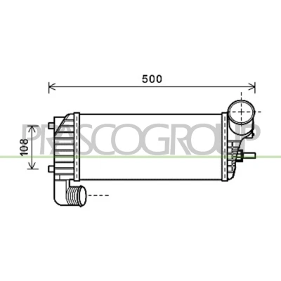 Billede af PRASCO FD719N004 Intercooler FORD: C Max 2