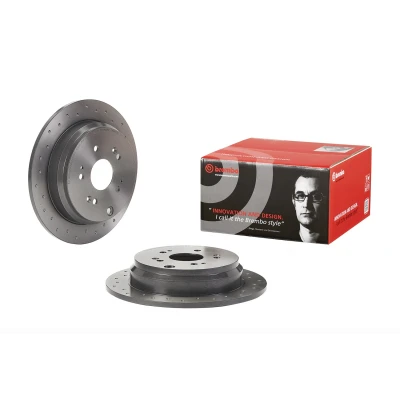 Billede af BREMBO 08.A871.1X Bremseskiver 302 10 5 hullet, fuldstændigt coatet med skruer HONDA: CR V 4, 3