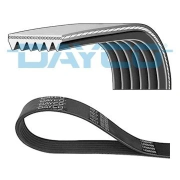Billede af DAYCO 7PK1595 Kileribberem 1595,0 7 TOYOTA: Avensis Verso, RAV4 II SUV, III LAND ROVER: Defender SUV