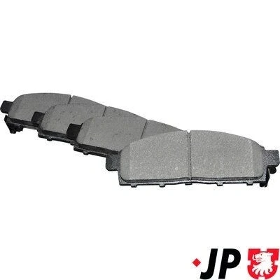 Billede af JP GROUP 3963600210 Bremseklodser foraksel med akustisk advarsel for slid MITSUBISHI: L200 / Triton IV Pick up, Ladvogn Chassis