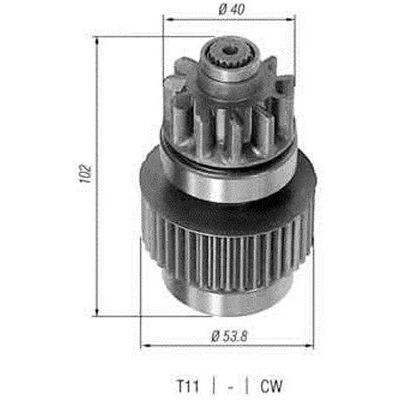 Billede af MAGNETI MARELLI 940113020300 Spidshjul, starter