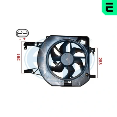 Billede af ERA 352142 Køleventilator 385 12