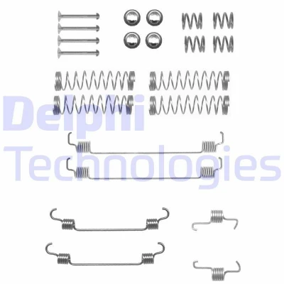 Billede af DELPHI LY1331 Tilbehørssæt, bremsebakker CITROËN: C3 I Hatchback, C4 II Cactus, II, PEUGEOT: 208 Hatchback