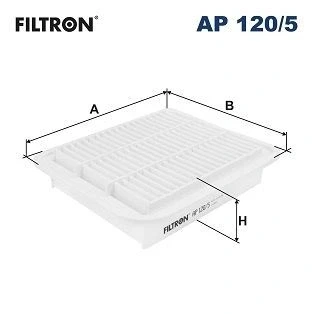 Billede af FILTRON AP 120/5 Luftfilter 53 207 258 Filterindsats MITSUBISHI: OUTLANDER 3, ASX SUV, Lancer 8, CITROËN: C4 Aircross