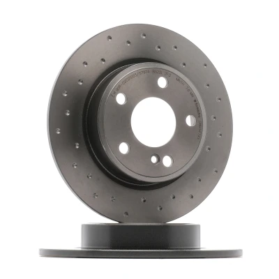 Billede af BREMBO 08.B347.4X Bremseskiver 276 9 5 hullet, fuldstændigt coatet højkarboniseret med skruer MERCEDES BENZ: A klasse, B CLA Coupe