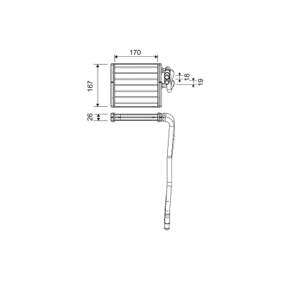 Billede af VALEO 811510 Varmeveksler