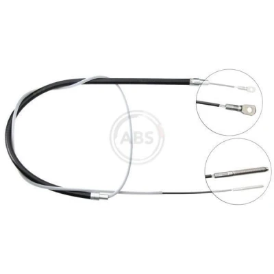 Billede af A.B.S. K10256 Håndbremsekabel 1755 Skivebremse til venstre /højrestyring BMW: 5 Sedan