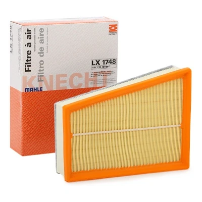 Billede af MAHLE ORIGINAL LX 1748 Luftfilter 66,3 189 244,6 Filterindsats RENAULT: MEGANE 3 Grandtour, 3, GRAND SCENIC