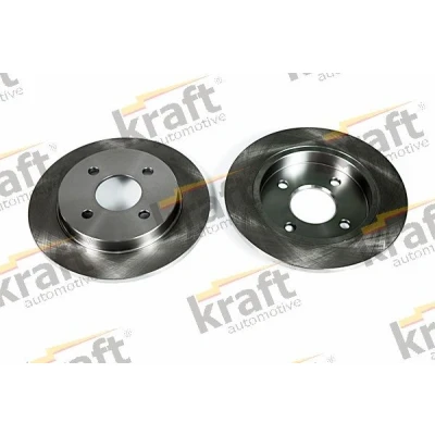 Billede af KRAFT 6052200 Bremseskiver 253, 253,0 10,0 4 fuldstændigt FORD: FIESTA 5, Focus Mk1 Hatchback, Stationcar