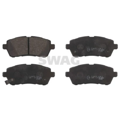 Billede af SWAG 83 91 6771 Bremseklodser foraksel med akustisk advarsel for slid SUZUKI: SWIFT 4, 5, MAZDA: 2 Hatchback