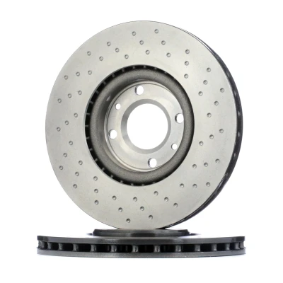 Billede af BREMBO XTRA LINE 09.A185.1X Bremseskiver 302 26 4 perforeret/indv. ventileret coatet højkarboniseret med skruer PEUGEOT: 208 I Hatchback, 308 SW