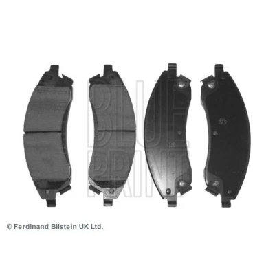 Billede af BLUE PRINT ADA104244 Bremseklodser foraksel med akustisk advarsel for slid