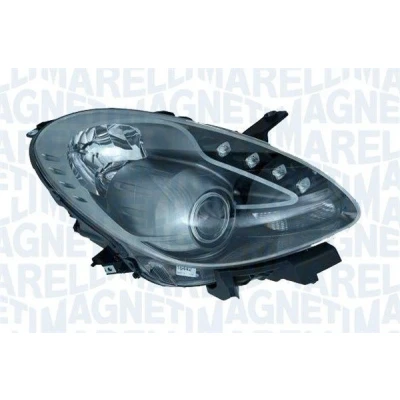 Billede af MAGNETI MARELLI 712497901129 Forlygter venstre H7/H1 Halogen til højrekørsel med pærer, indstillingsmotor for LWR