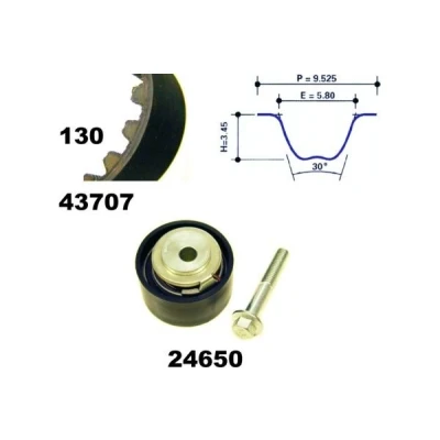Billede af MAPCO 23631 Tandremssæt 130
