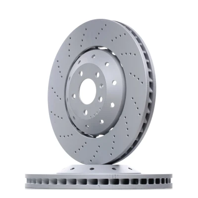 Billede af ZIMMERMANN FORMULA Z COAT 100.3369.70 Bremseskiver 390 36 6/5 5 112 ventileret, hullet, todelt bremseskive coatet legeret AUDI: A6 C6 Avant