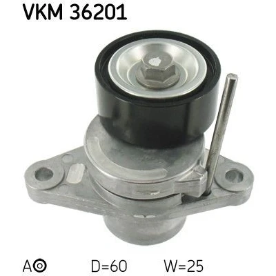 Billede af SKF VKM 36201 Strammehjul DACIA: LOGAN MCV 2, RENAULT: LAGUNA 3