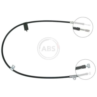 Billede af A.B.S. K15177 Håndbremsekabel 1287 Skivebremse til venstre /højrestyring NISSAN: MICRA 2