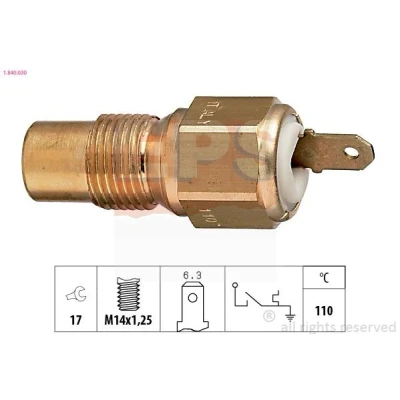 Billede af EPS 1.840.030 Temperaturkontakt PEUGEOT: 205 II Hatchback