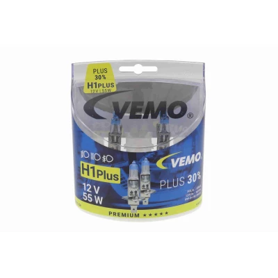 Billede af VEMO V99 84 0012PLUS Glødepære H1 12V 55W Halogen P14.5s HONDA: CIVIC 7 Hatchback, FIAT: Punto II MAZDA: 6 Stationcar