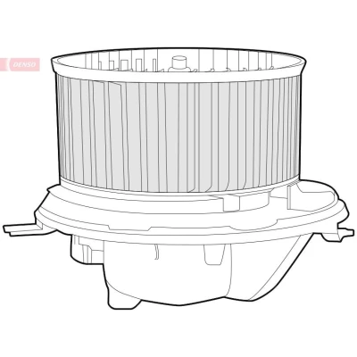 Billede af DENSO DEA32002 Kabineblæser til venstrestyrede biler VOLKSWAGEN: Touran I, Passat B6 Variant, Sharan II, SEAT: Altea XL, Leon II Hatchback,