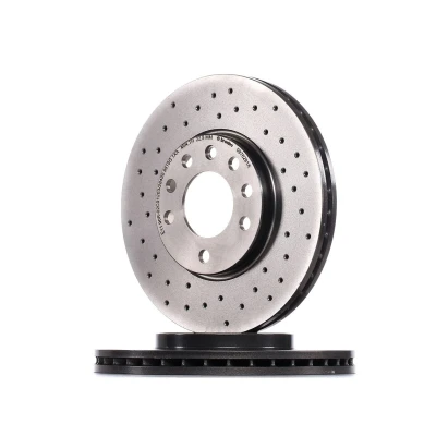 Billede af BREMBO XTRA LINE 09.7629.1X Bremseskiver 280 25 5 perforeret/indv. ventileret coatet højkarboniseret OPEL: Zafira A, Astra H Caravan, B
