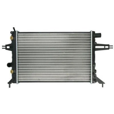 Billede af THERMOTEC D7X052TT Radiator Aluminium, plastik til køretøjer uden klimaanlæg 382 540 23 automatgear Mekanisk fuget køleripper OPEL: Astra G CC