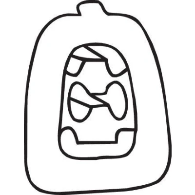 Billede af Gummibånd, udstødningssystem BOSAL 255 883