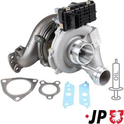 Billede af JP GROUP 1317400900 Turbolader inkl. pakningssæt MERCEDES BENZ: Sprinter 3.5 T Van, Ladvogn/Chassis, E klasse modell