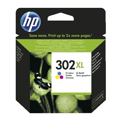 Billede af HP 302XL Tri Colour Blækpatron Original