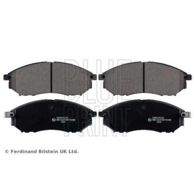 Billede af BLUE PRINT ADN142129 Bremseklodser foraksel med akustisk advarsel for slid NISSAN: Qashqai / Qashqai+2 I, NP300 Navara Pick up, 350Z Coupe