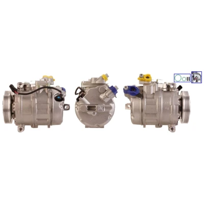 Billede af LUCAS ACP571 Kompressor PAG 46 R 134a med pakninger BMW: 5 Sedan, Touring