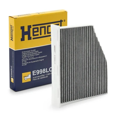 Billede af HENGST FILTER E998LC Kabinefilter Aktivkulfilter 271 213 58 VOLKSWAGEN: Passat B6 Variant, B7 GOLF 6, SKODA: Octavia 2 Combi