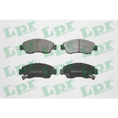 Billede af LPR 05P558 Bremseklodser HONDA: Jazz 3, CIVIC 6 Hatchback, Fastback